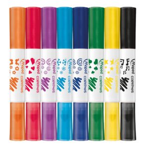 FLOMASTERI MAPED COLOR`PEPS M846808 DUO SA PEČATOM