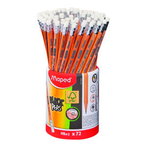 GRAFITNA OLOVKA MAPED BLASK`PEPS SA GUMICOM U ČAŠI