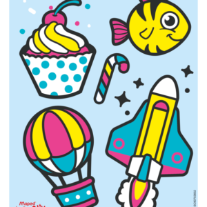 MAPED CREATIV M9070036 SET SA STIKERIMA ZA PROZORE - Slika 10