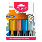 TEKST MARKER MAPED METAL SA ŠLJOKICAMA SET 1/4