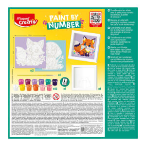 MAPED CREATIV SET BOJENJE PO BROJEVIMA - KUCA I LIJA