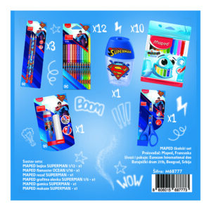 MAPED školski set - Superman