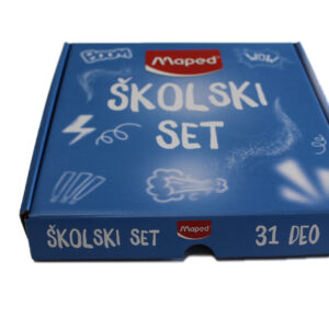 MAPED skolski set Supermen