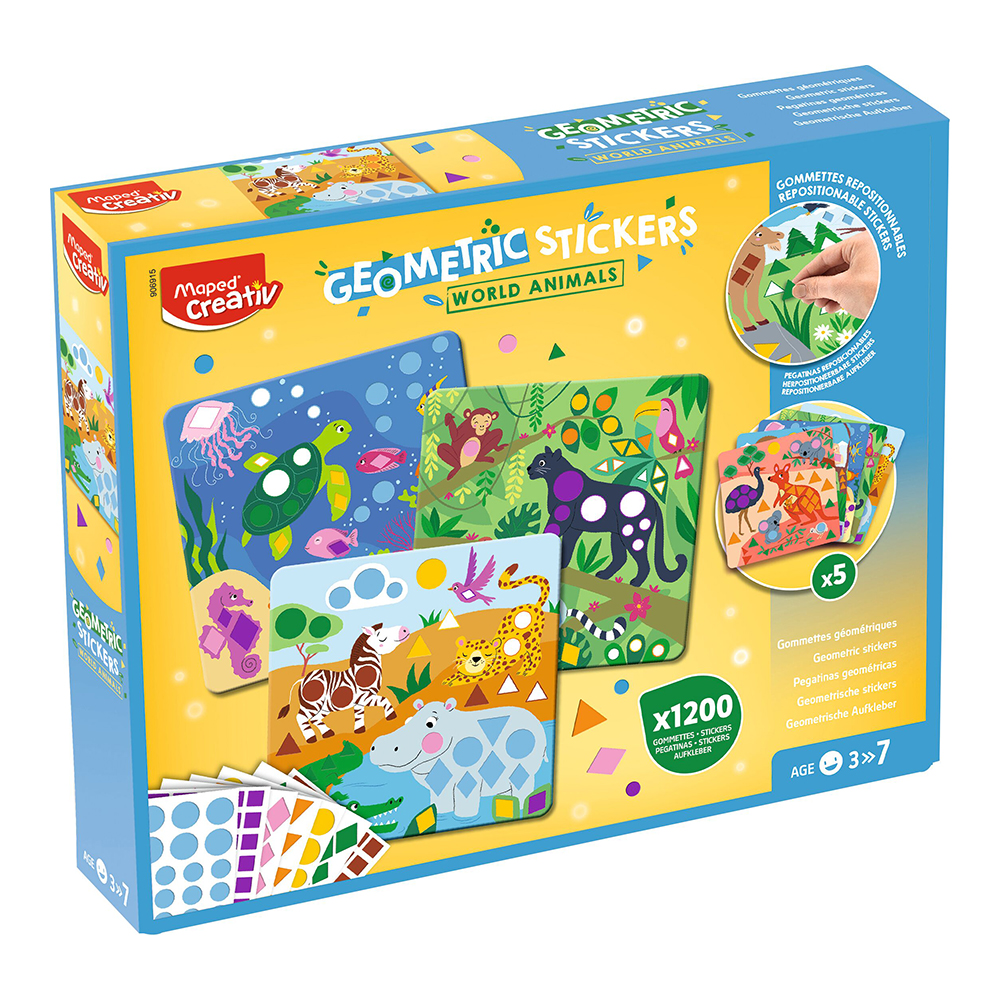 MAPED CREATIV SET GEOMETRIJA ŽIVOTINJA